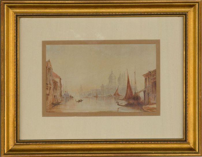 Late 19th Century Watercolour - Grand Canal, Venice