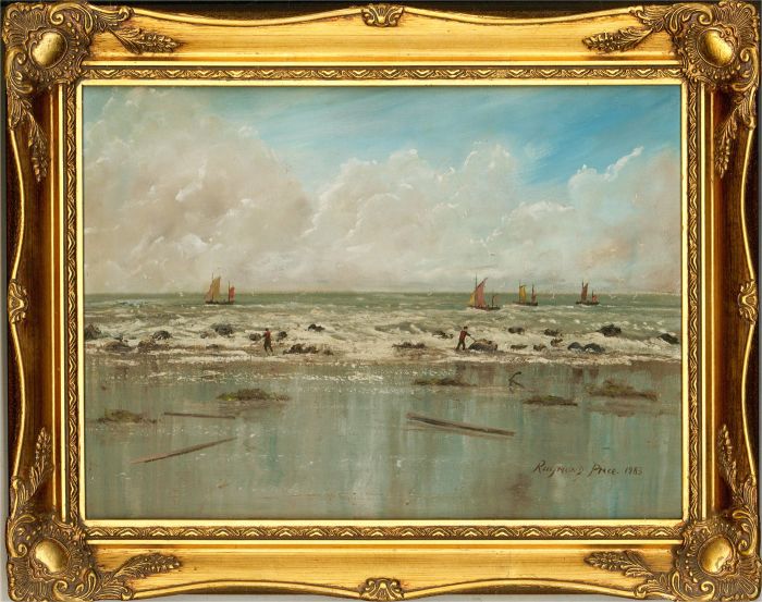 Raymond Price - 1983 Oil, Setting Sail