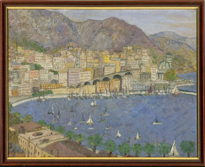 20th Century Oil - A Coastal City View