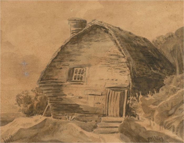 J.S.C - Monogrammed Mid 20th Century Watercolour, Brickling