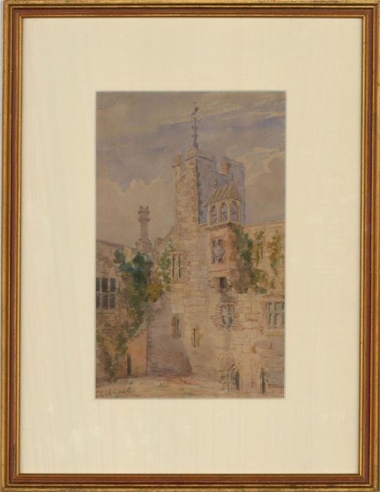 Rev. J. L. Petit (1801-1868) - Early 19th Century Watercolour, Chirk Castle