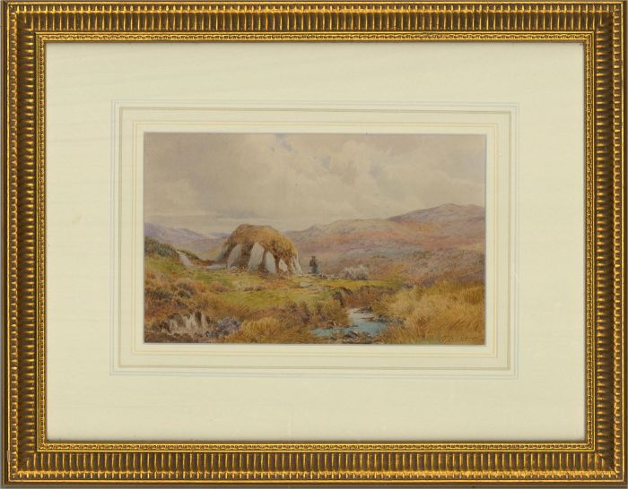 Frederick Boisseree (fl.1870-1880) - Watercolour, Scottish Highlands