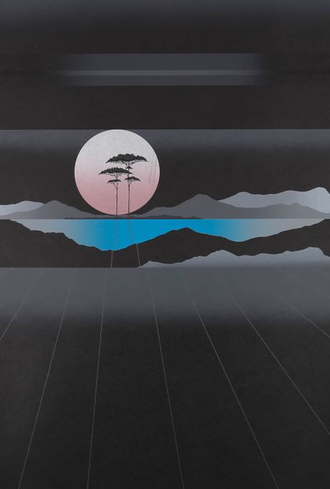 Contemporary Silkscreen - Silver Linings