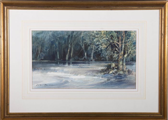 Ivan Taylor (b.1946) - 20th Century Watercolour, Aysgarth, Wensleydale