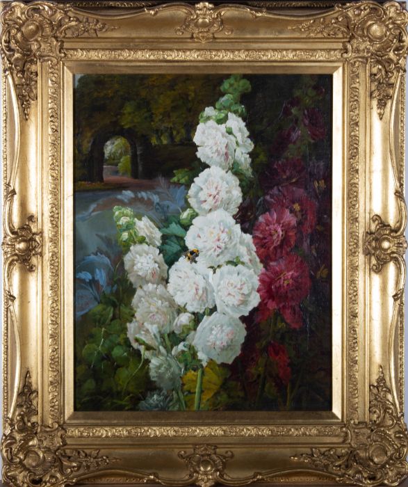 Early 20th Century Oil - The Busy Bee