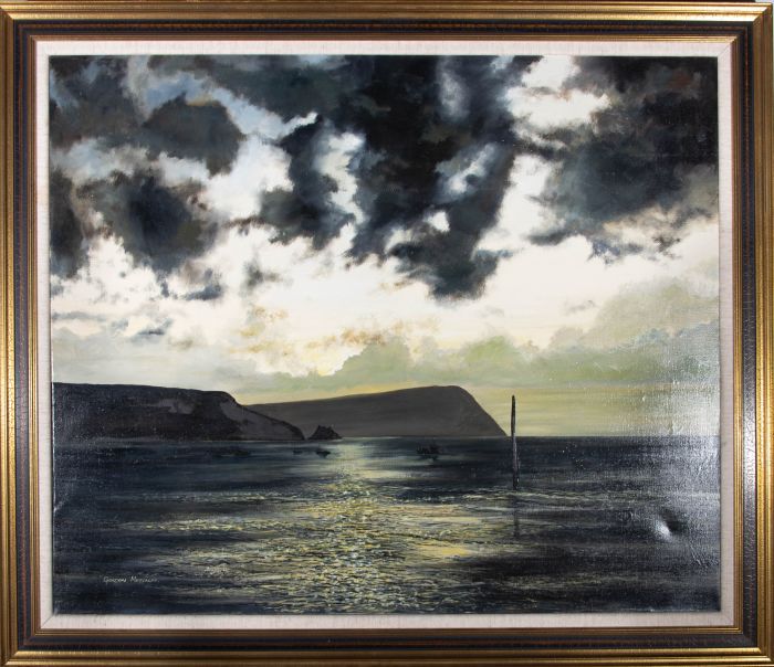 Gordon Metcalfe (b.1935) - 20th Century Oil, The Waning Sun