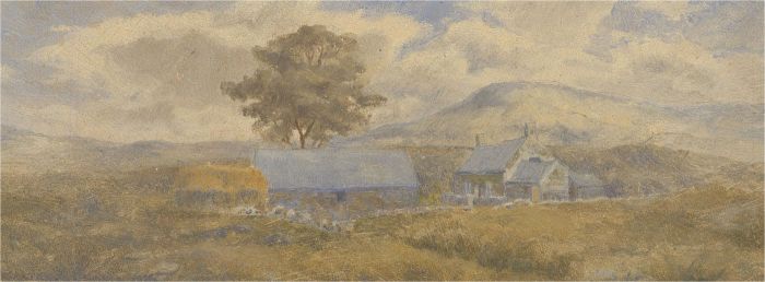 19th Century Oil - The Farmhouse