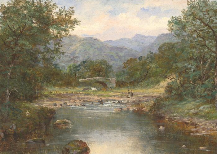 Early 20th Century Oil - The Beat