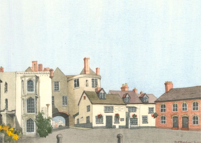 2013 Watercolour - Ludlow, Shropshire
