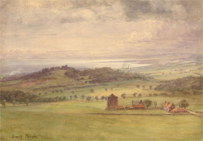 James Heron (fl.1878-1919) - Late 19th Century Watercolour, Scottish Coast