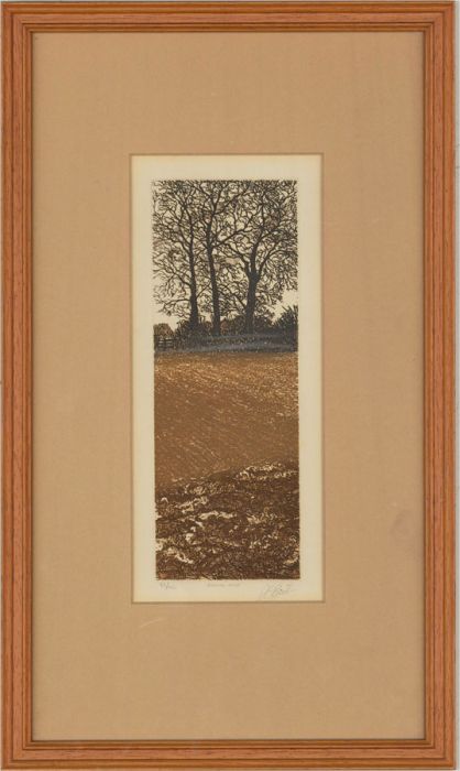 David G. Beattie - Signed Mid 20th Century Etching, Rising Mist