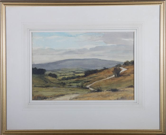 Edgar Thomas Holding RWS (1870-1952) - Early 20thC Watercolour, Halsanger Common