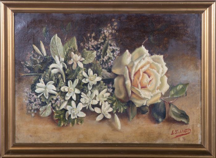 L. Schlatter - 1990 Oil, Jasmine and Rose