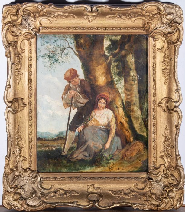 Circle of Thomas Faed  - Mid 19th Century Oil, An Admirer