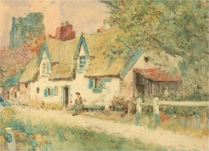 Oswald Garside (1879-1942) - Signed Early 20th Century Watercolour, Take a Break