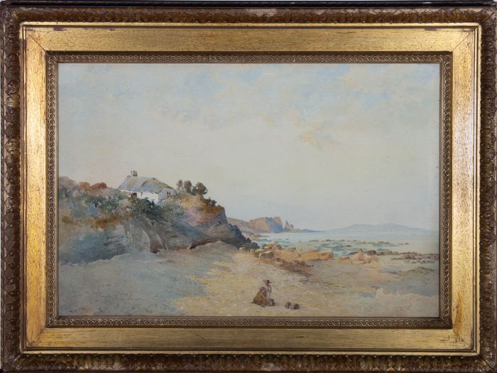 1900 Watercolour - The Day's Catch