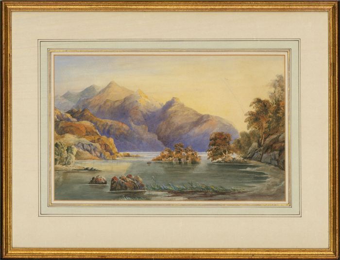 Late 19th Century Watercolour - Garynahine, Isle of Lewis