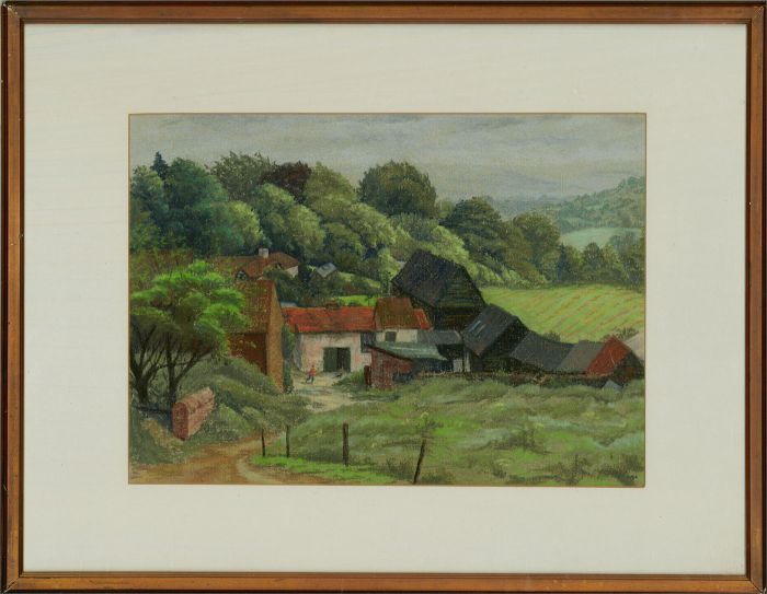 Pam Page - 20th Century Pastel, Flint Hall Farm