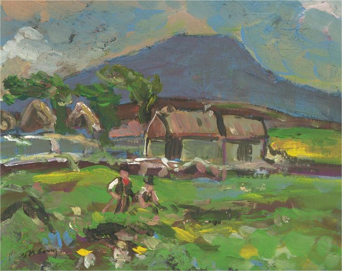 20th Century Oil - Potato Picking