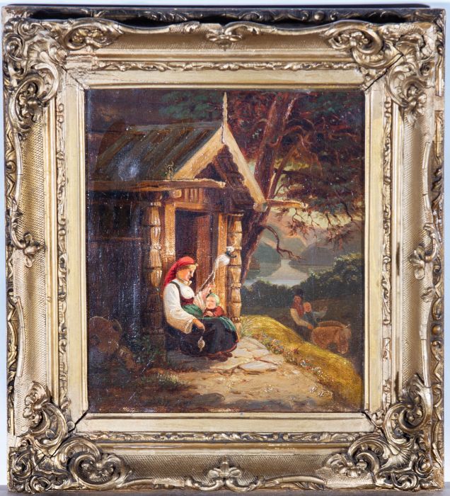 19th Century Oil - The Yarn Spinner