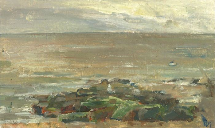 O.V. Belakovskaia - Russian School 2010 Oil, Sea