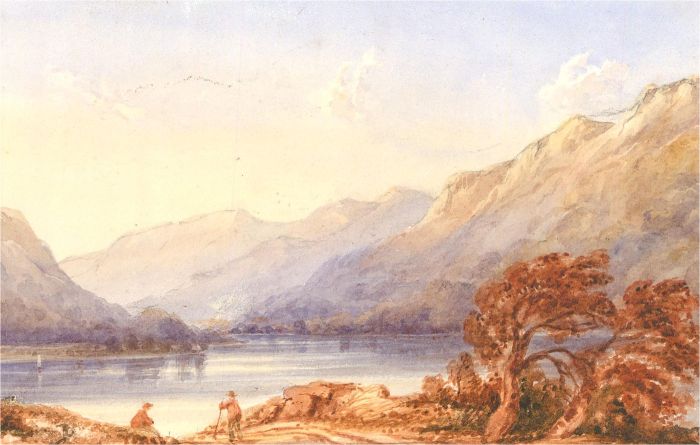 John Pedder (1850-1929) - Late 19th Century Watercolour, Loch Tay