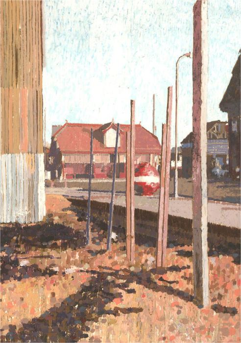 Eric Young - Contemporary Oil, Brightlingsea Waterside