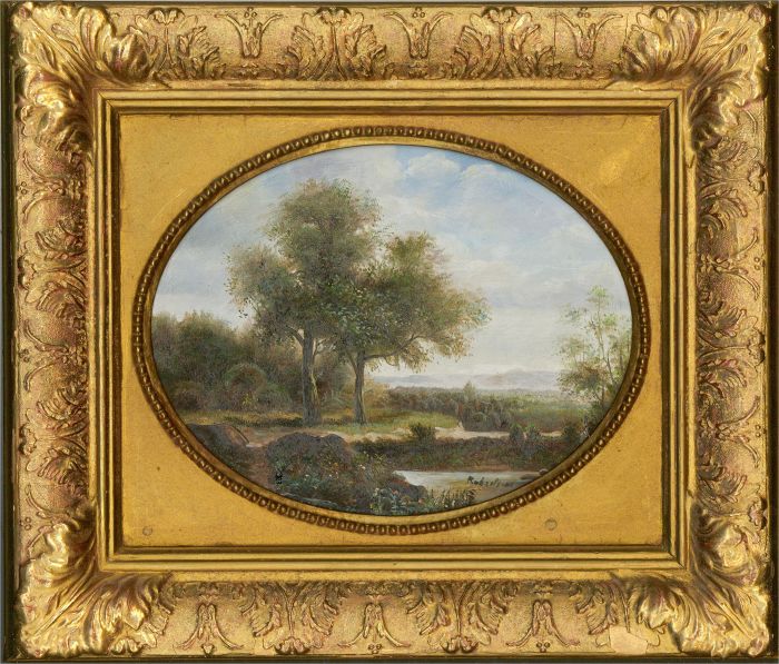 Robertson  - Early 20th Century Oil, Pastoral Landscape