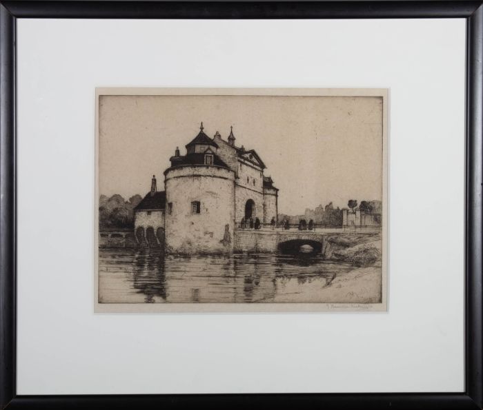 J. Hamilton Mackenzie (1875-1926) - Early 20th Century Etching, The Ezelpoort