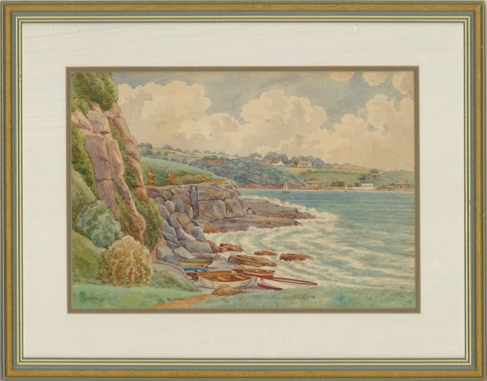 Norman Lee - 20th Century Watercolour, Fishing Boats
