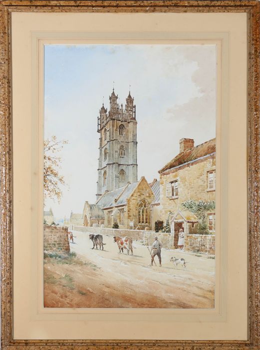 Arthur Cecil Fare (1876-1958) - Early 20thC Watercolour, Cattle In Dundry