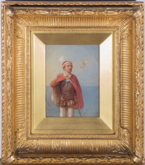 Fine Mid 19th Century Oil - The French Nobleman