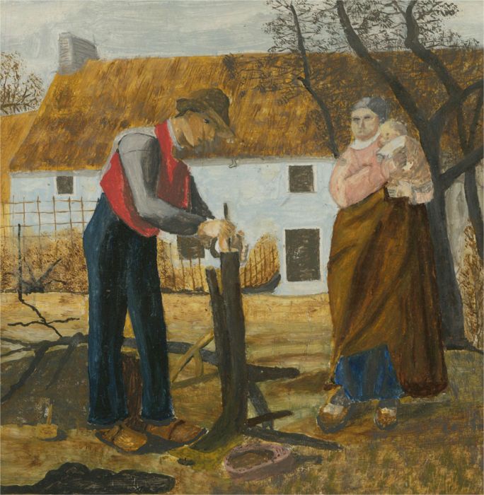 20th Century Oil - Peasant Grafting Tree