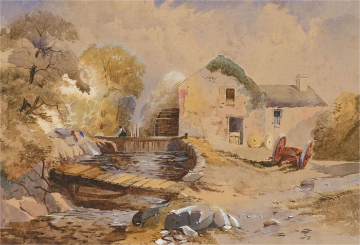 Style of David Cox Snr. OWS (1783-1859) - Watercolour, The Mil