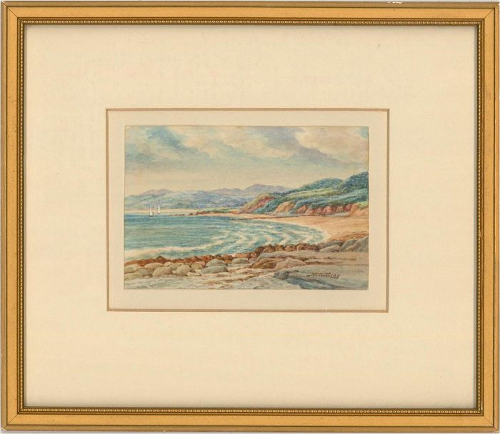 Norman Lee - Set of Three Mid 20th Century Watercolours, Views From Anglesey