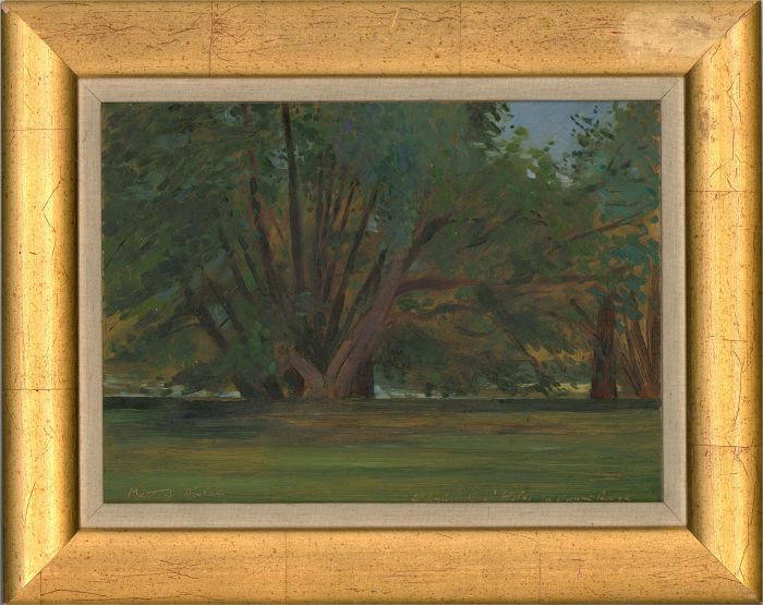 1988 Oil - French Trees