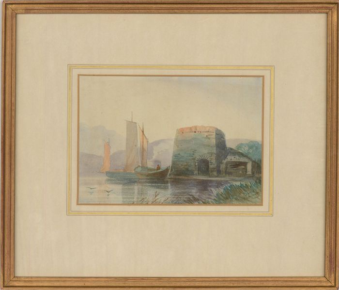 William Williams (1808–1895) - Mid 20th Century Watercolour, On The Thames