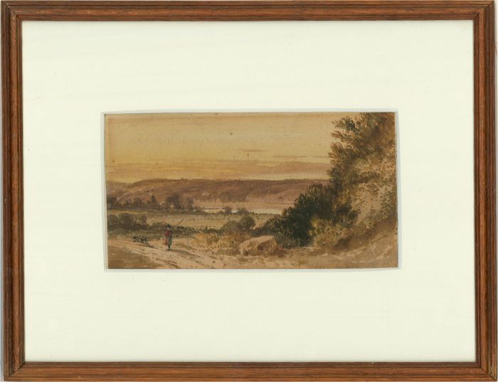 1810 Watercolour - By the Loch