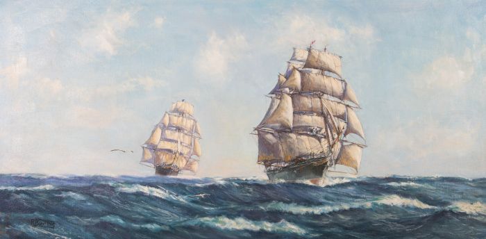 R. Bunting - 20th Century Oil, Thermopylae & Cutty Sark - Cracking On