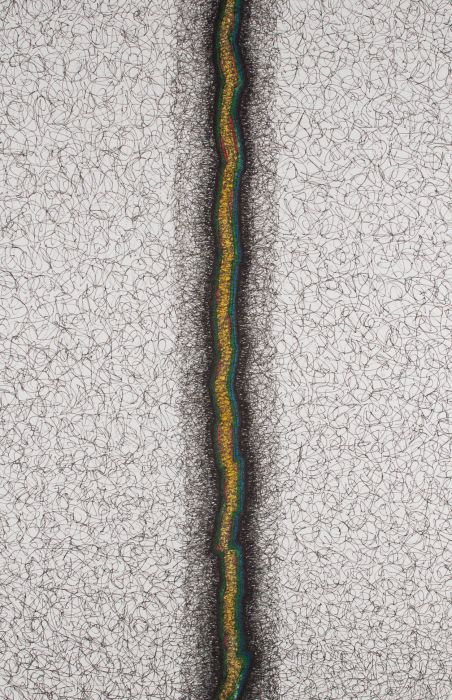 Terry Buchanan (b.1938) - 2003 Pen and Ink Drawing, Life Line