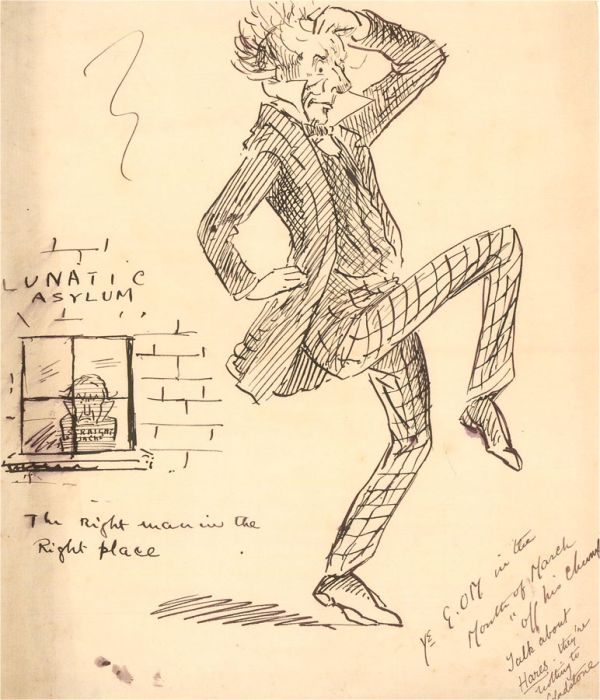 Claude Allin Shepperson (1867-1921) - Collection of c.1887 Pen & Ink Drawings