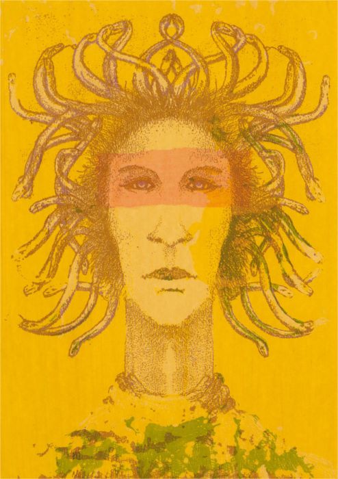 Terry Buchanan (b.1938) - 1998 Silkscreen, Medusa II