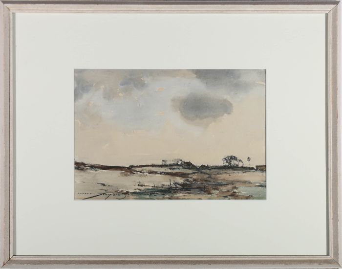 Kershaw Schofield (1872–1941) - Framed Watercolour, Morning After the Rain
