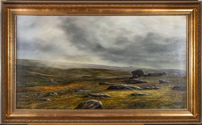 Arthur James Read (1932-2006) - 20th Century Oil, Gutter Tor, Dartmoor