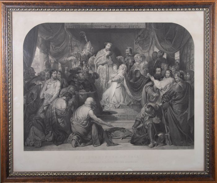 John Robinson (1796-1871) after Selous - 1868 Engraving, The Surrender Of Calais