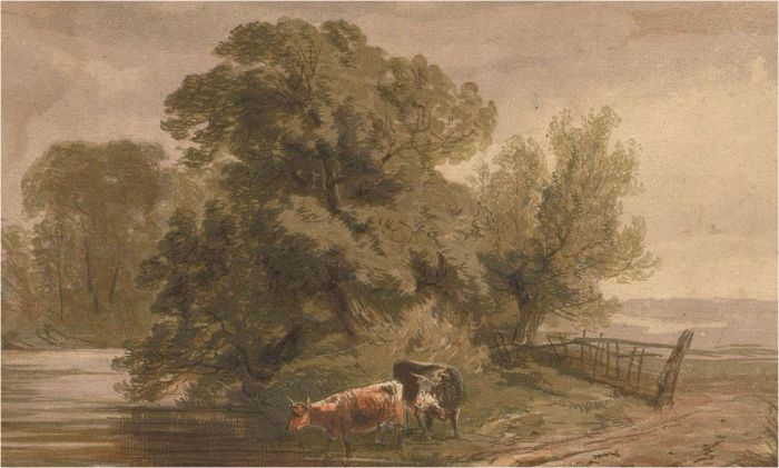 Early 20th Century Watercolour - By the River