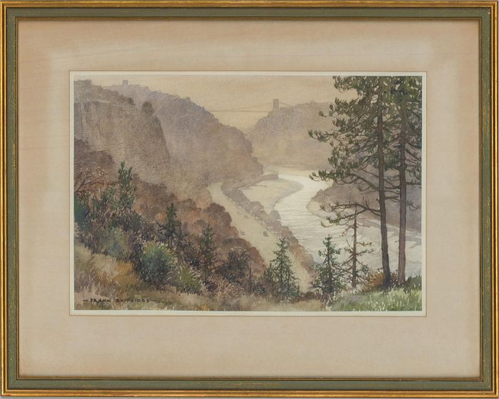 Frank Shipside (1908-2005) - Signed Mid 20th Century Watercolour, Clifton Bridge