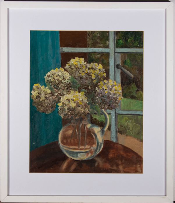 J. M. Birrell - 20th Century Oil, Hydrangeas In The Sun