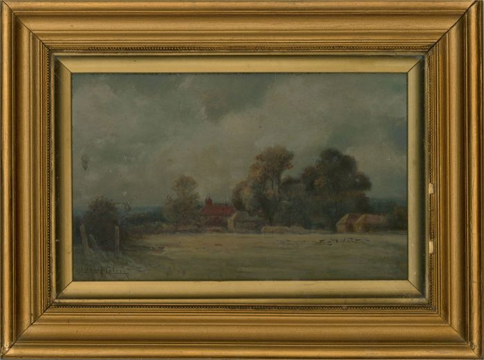 Lindsay Calder - Early 20th Century Oil, The farmhouse