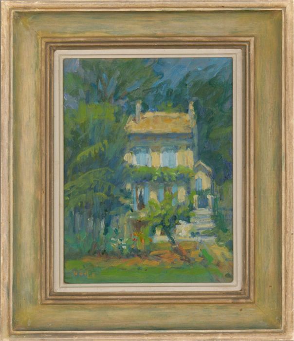 Virginia Ridley - 20th Century Oil, Old House, Provence